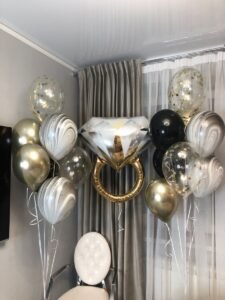 Elegant Marquee Lights Anniversary Decor #20